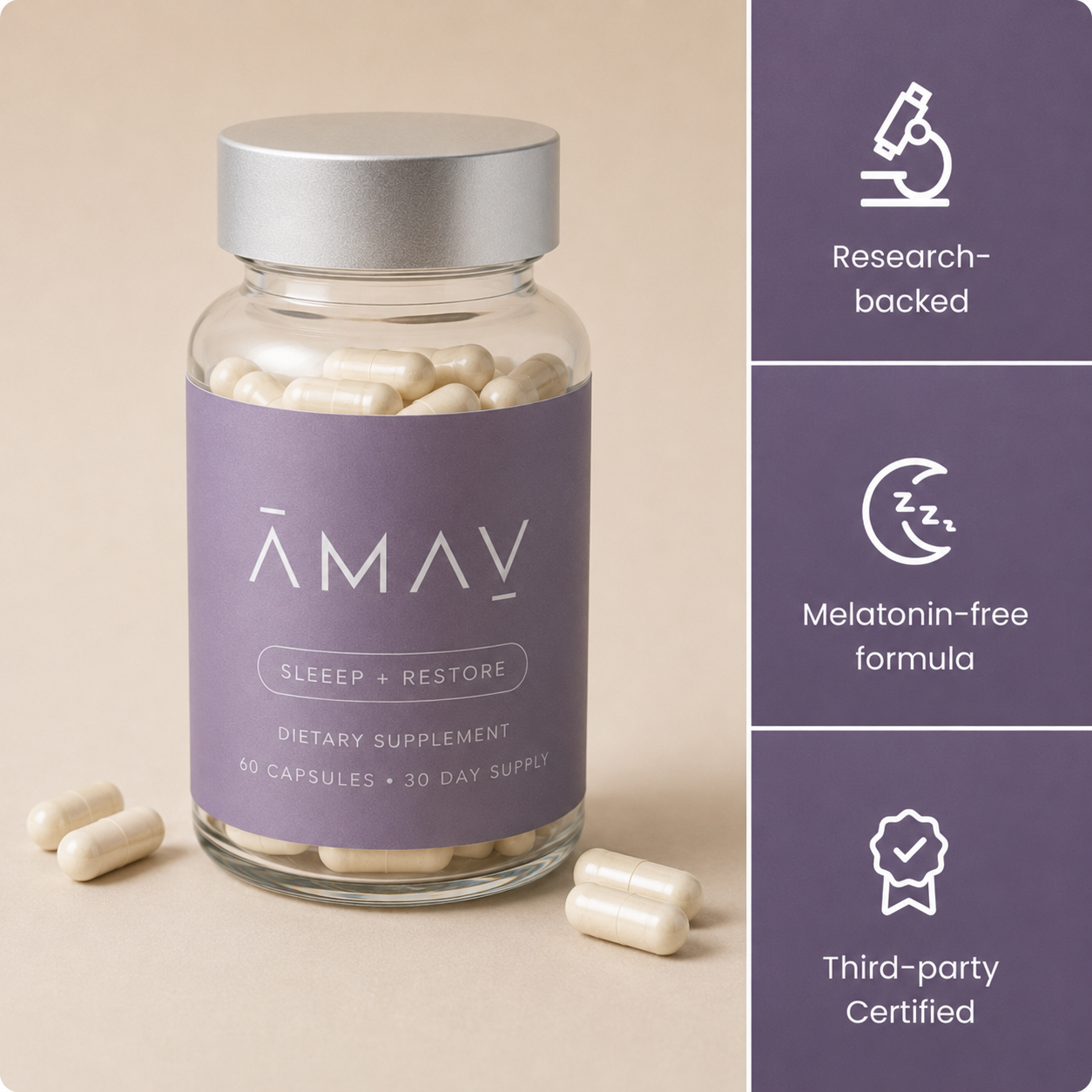 Amav Nightly Sleep Support (30ct)